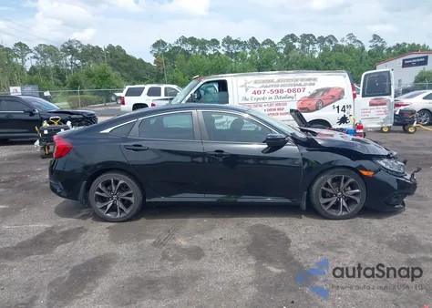 2020 Honda Civic Sport from USA, damaged, VIN 2HGFC2F88LH585485